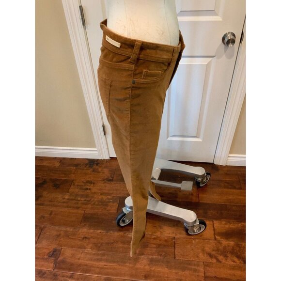 Pilcro and the Letterpress Brown Velvet "Serif" Fit Pants, Size 26, NWT! - Picture 4 of 9